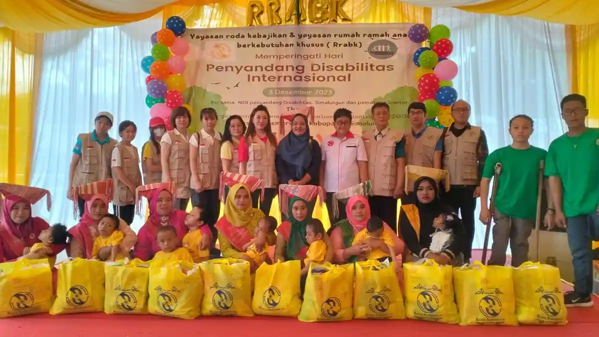 Yayasan Roda Kebajikan Peduli dan Rumah Ramah ABK Peringati Hari Disabilitas dan Hari Ibu 2023