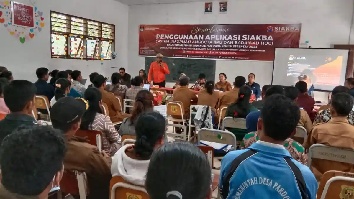 Jelang Perekrutan Badan Ad Hoc, KPU Dairi Sosialisasikan Aplikasi SIAKBA untuk Lima Kecamatan