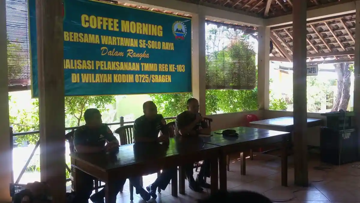 Terjunkan 150 Pasukan, Kodim 0725/Sragen Gelar TMMD Reguler ke-103