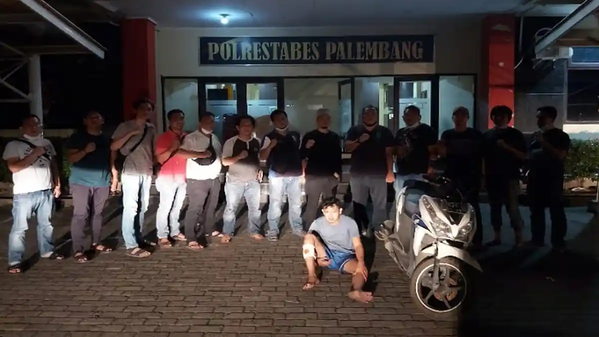 Sudah Buron Dua Tahun, Dimas Akhirnya Tersungkur di Talang Putri Palembang