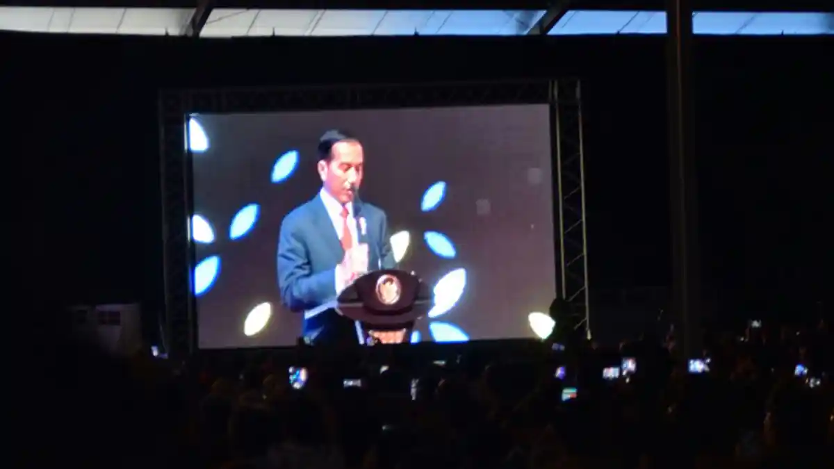 Presiden Silaturahmi dengan Pengguna Jasa Kepabeanan Di PT Samick Bogor
