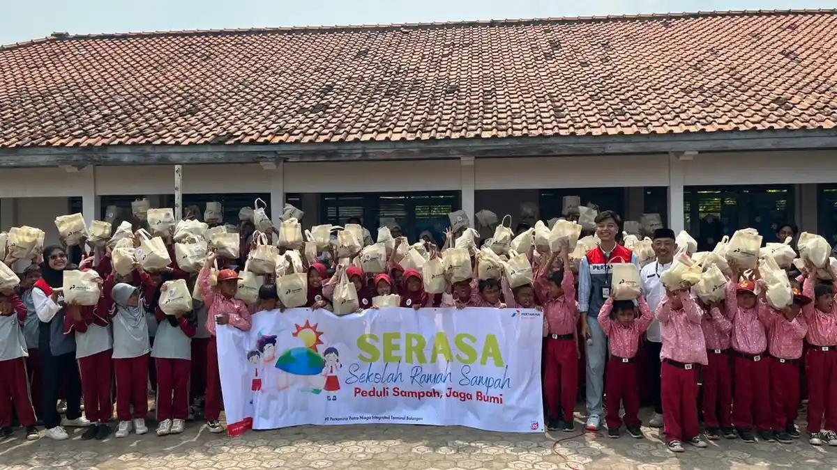 Program SERASA: Pertamina Patra Niaga Regional JBB Dorong Sekolah Ramah Sampah SDN 2 Sliyeg Lor