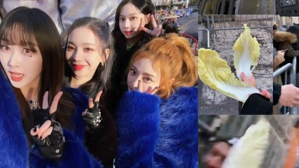 Aespa Tampil di Macy's Thanksgiving Day Parade, Penggemar Beri Dukungan Bawa Lightstick Sayuran