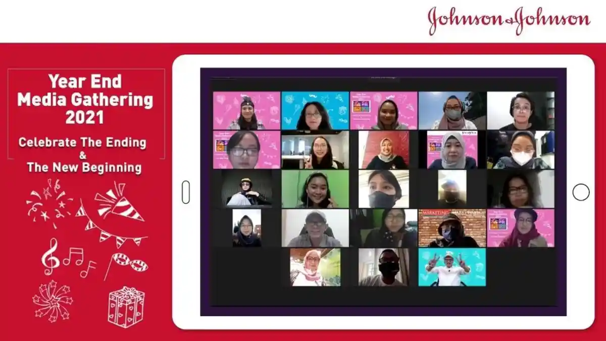 Johnson & Johnson Indonesia Rayakan Akhir Tahun untuk Apresiasi Dukungan Media