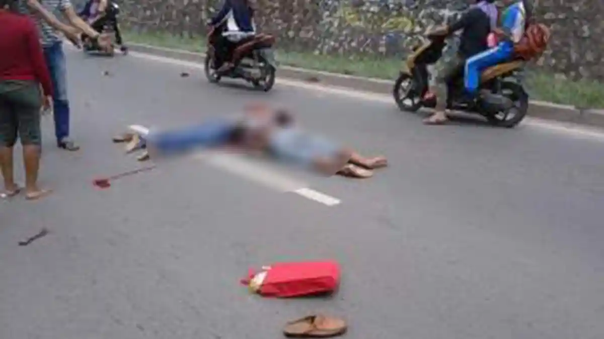 SATU Keluarga Tewas Mengenaskan Disapu Mobil Pikap, Oka Ungkap Kondisi Saat Tiba di TKP Kecelakaan