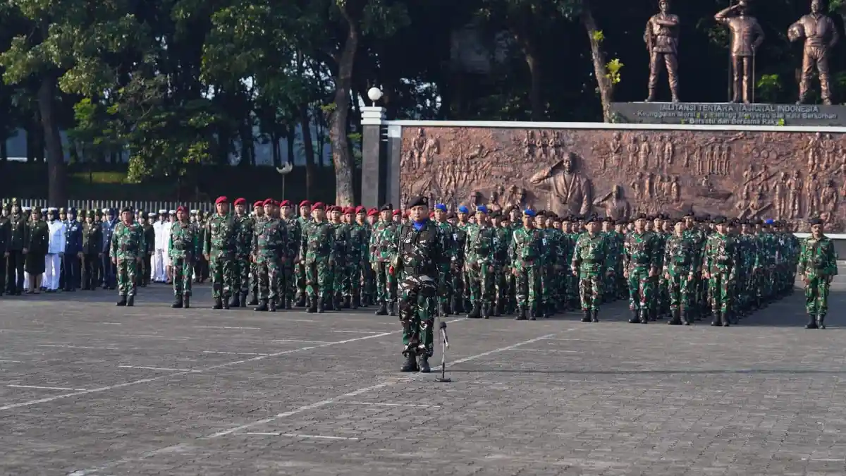 Panglima TNI Minta Prajurit Selalu Jaga dan Lestarikan Nilai-Nilai Pancasila