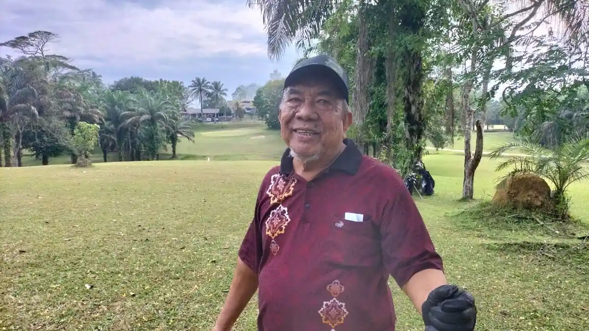 Kisah HM. Hatta Arifin Instruktur Golf di Jambi yang Main hingga Luar Negeri