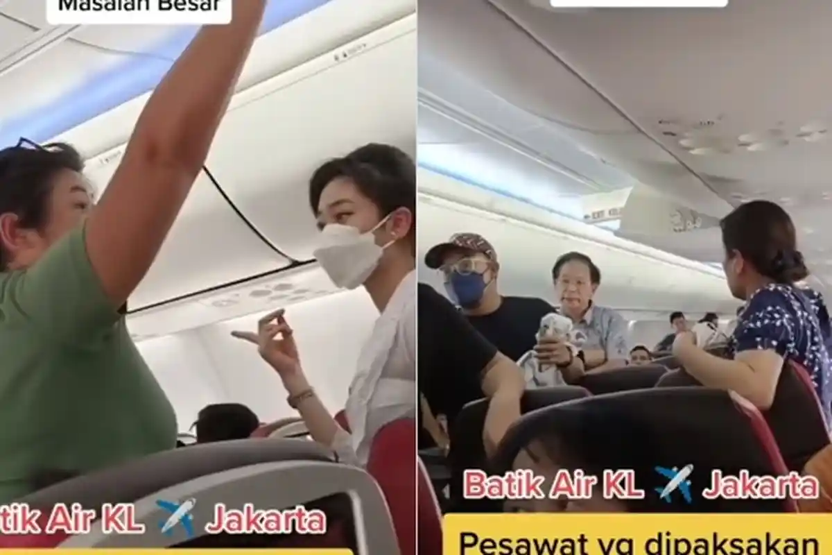 AC Pesawat Batik Air KL-JKT Mati, Penumpang Desak Pramugari Surat Pernyataan Aman Jelang Take Off