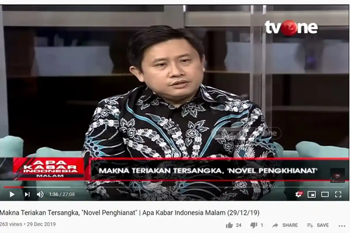 Pakar Ungkap Ekspresi Penyerang Novel Baswedan saat Teriak Pengkhianat: Belum di Level Maksimum