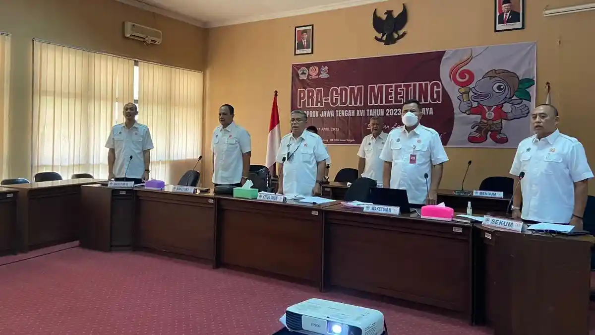KONI Jateng Buka Pendaftaran Entry Form by Number Bagi Peserta Porprov2023, Ini Tanggalnya