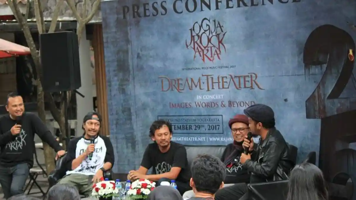 Dream Theater Bakal Gebrak Yogyakarta 29 September 2017