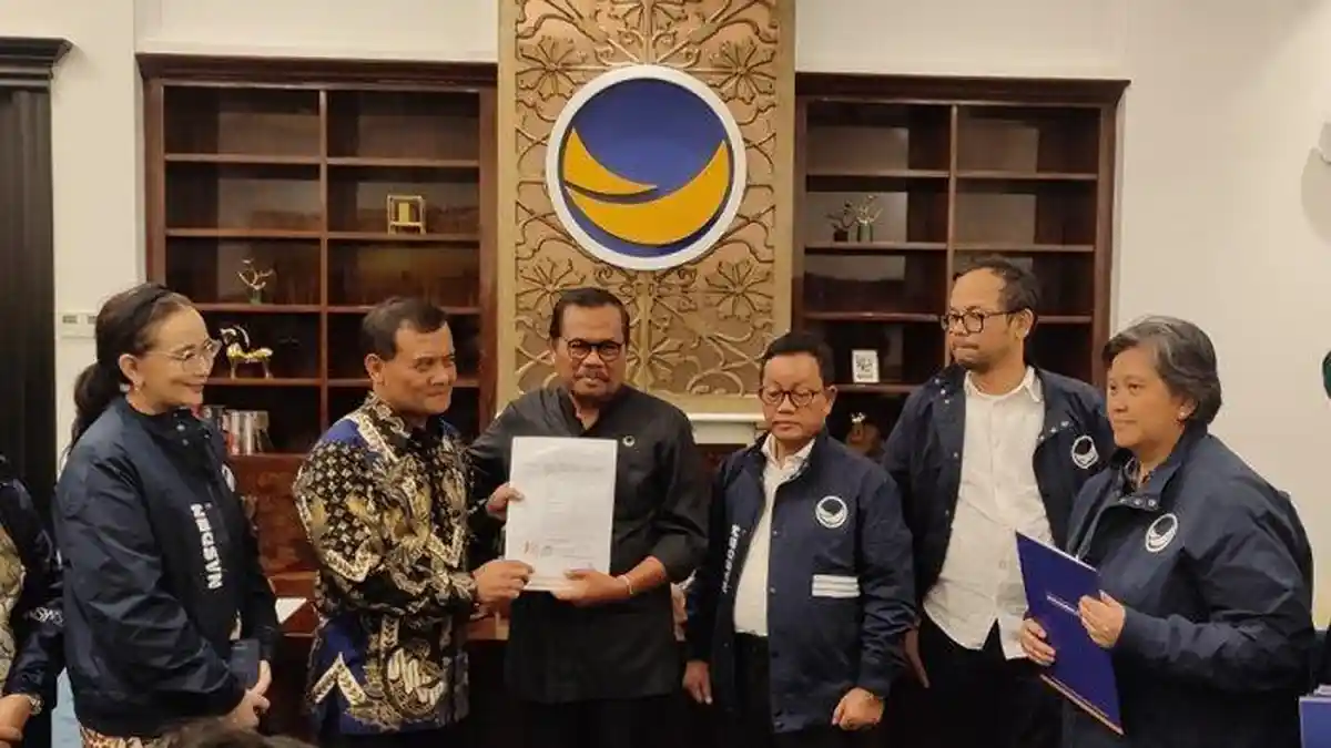 Nasdem Resmi Dukung Ahmad Luthfi-Kaesang di Pilgub Jateng