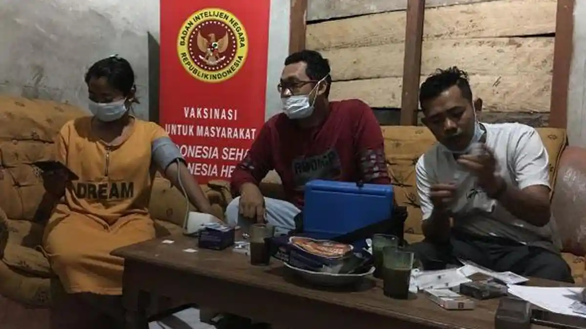 Genjot Vaksinasi Covid-19 di Babel, BIN Sasar Warga Setelah Selesai Tarawih