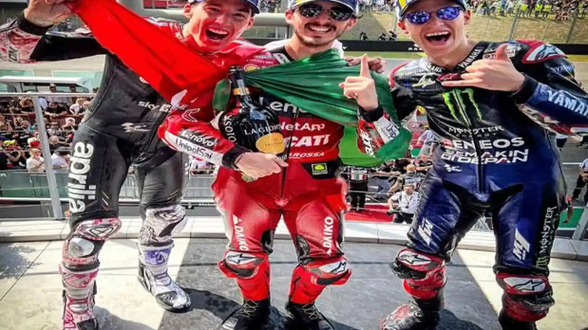 Fakta Menarik Francesco Bagnaia Juara MotoGP Italia 2022 di Mugello ...