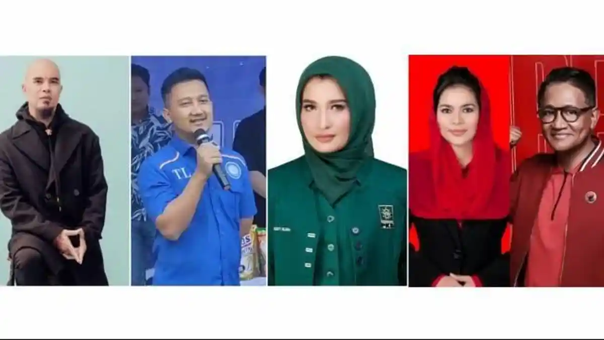 Daftar Suara Artis Terbanyak di Jatim 1, Ada Ahmad Dhani, Tom Liwafa dan Arzeti Bilbina