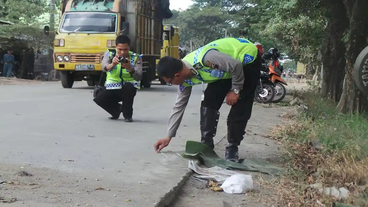 Tabrak Lari Tewaskan Polisi di Jakarta Barat