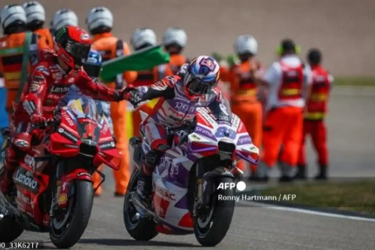 Update Hasil MotoGP Jerman 2023, Jorge Martin tak Terbendung, Bagnaia dan Zarco Naik Podium