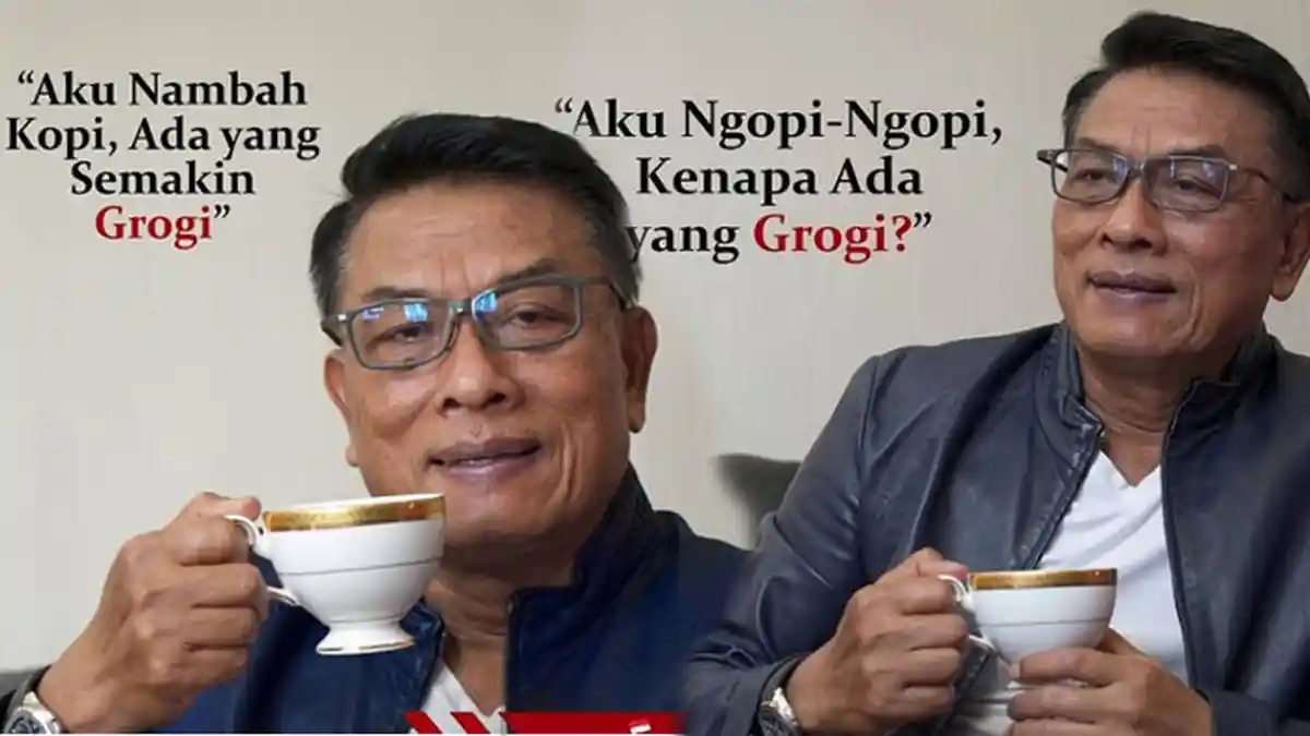 Moeldoko Rileks Menyeruput Kopi: Aku Nambah Kopi, Ada yang Semakin Grogi