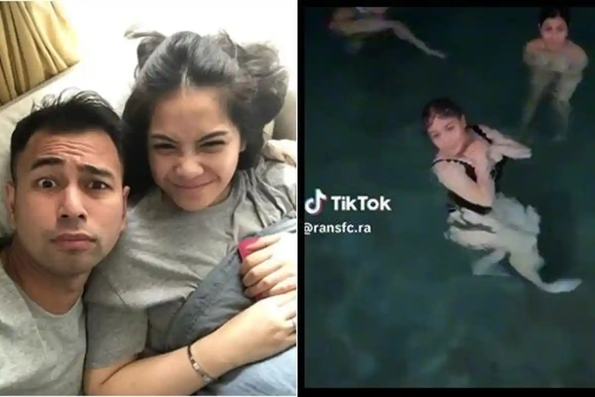 Video Nagita Slavina Berpakaian Cukup Terbuka di Kolam Renang, Raffi Ahmad: Seksinya