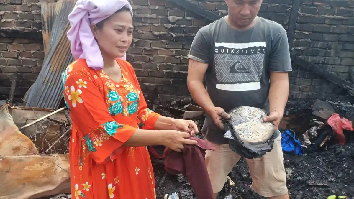 Kebakaran di 3 RT Daerah Samarinda, Bangunan dari Kayu, Api Cepat Membesar