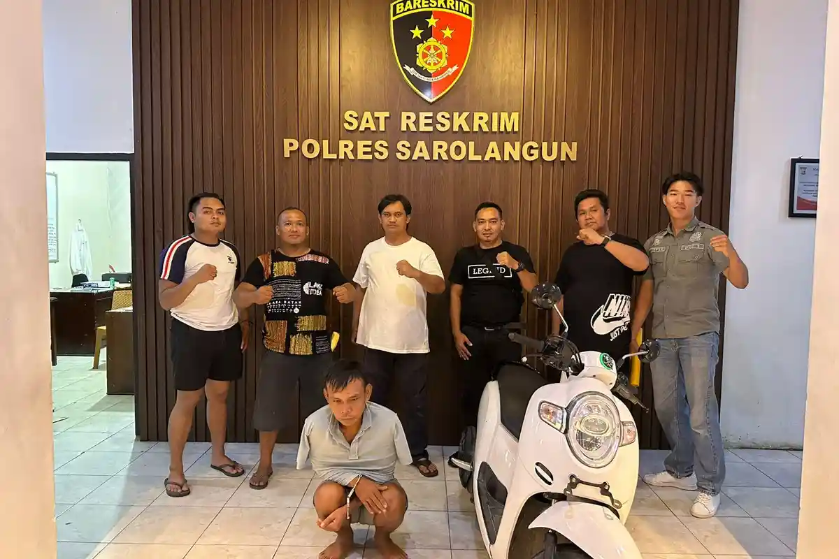 Pelaku Pencurian di Sarolangun Jambi Ditangkap, Polisi Amankan Motor Curian