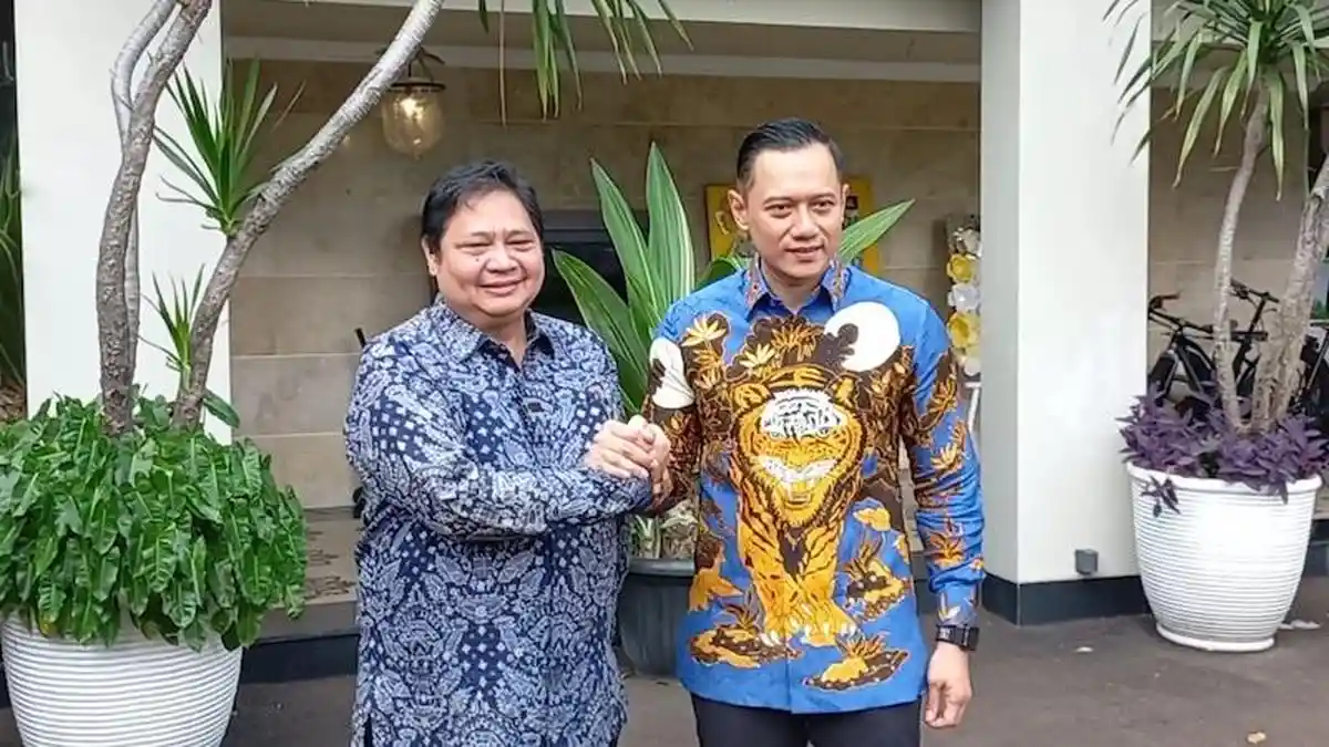 Candaan Airlangga Kepada Agus: AHY Bukan Agus Harimurti Yudhoyono, Tapi 'Airlangga Hartarto Yes'