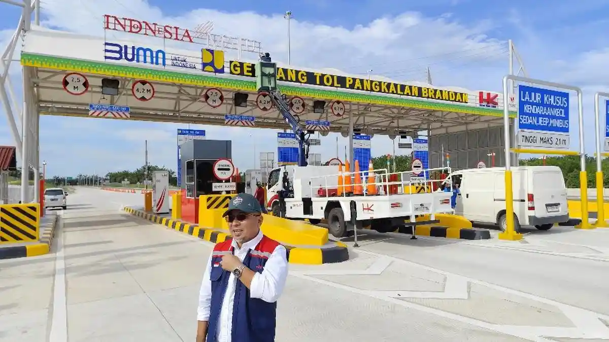 Jalan Tol Seksi Tanjung Pura-Pangkalan Brandan akan Dibuka Mudik Lebaran, Tapi Masih Tunggu Kepmen
