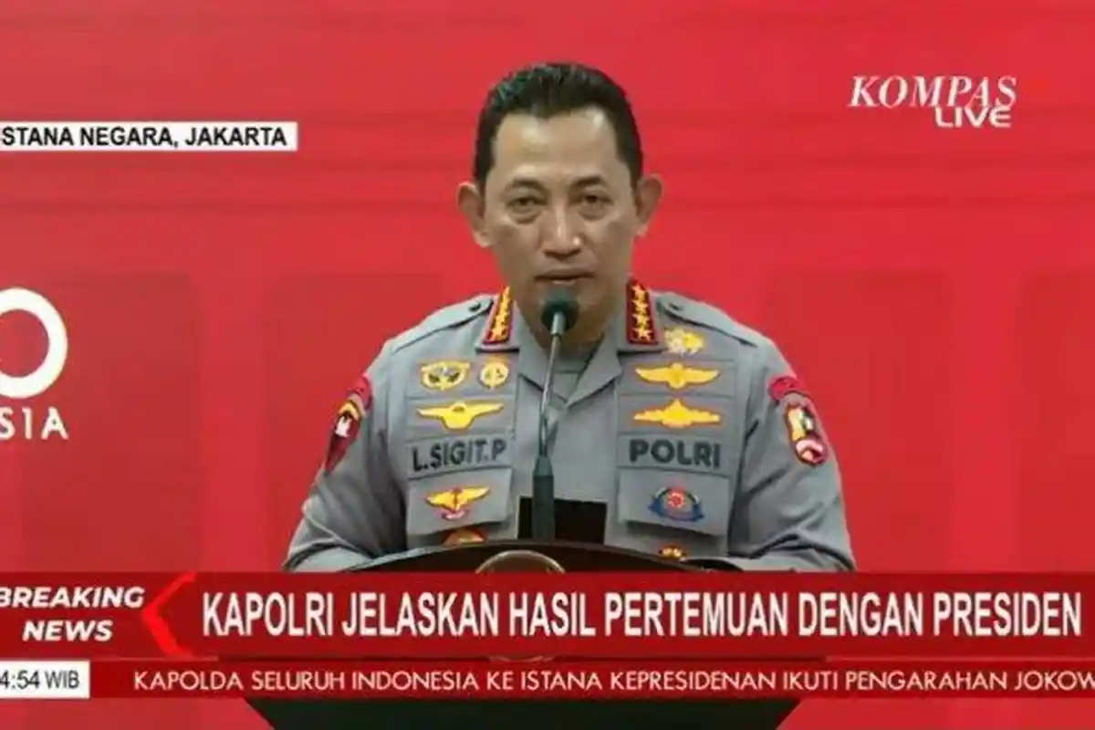 Pernyataan Kapolri Listyo Sigit soal Arahan Presiden Jokowi, Tindak Tegas Judi Online hingga Narkoba