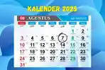 Kalender 2025: Penanggalan Jawa Kamis Legi 7 Agustus, Persiapkan Diri untuk Awal Kehidupan Baru