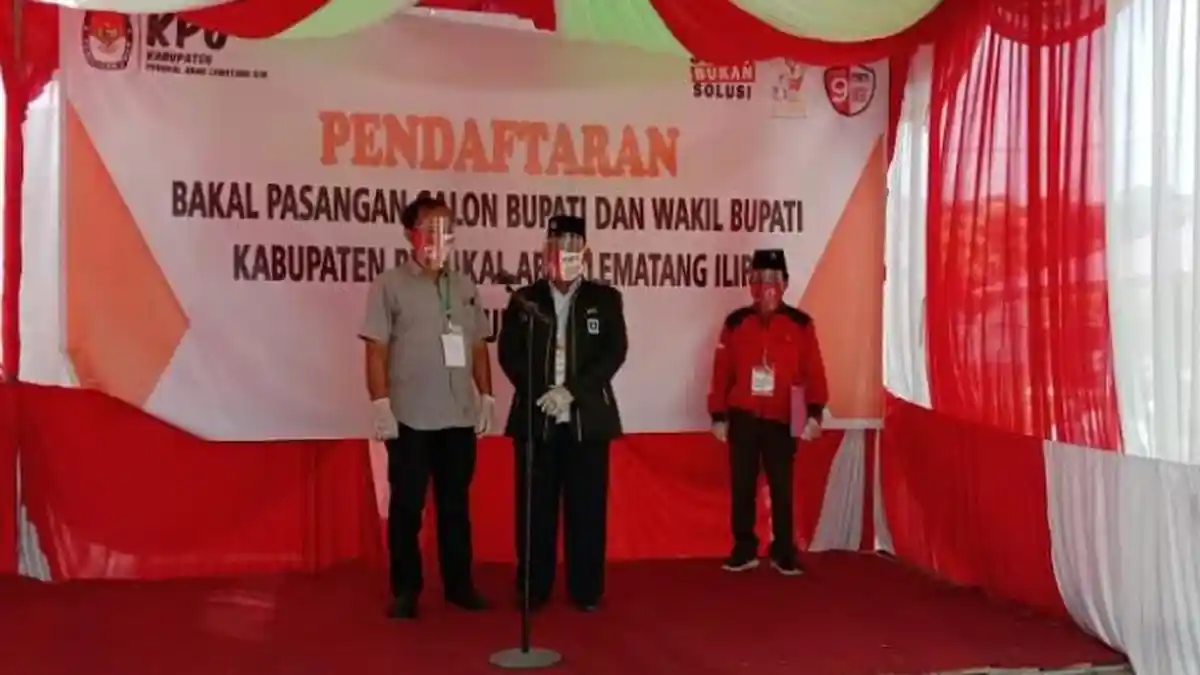 Pendaftaran Pilkada 2020 Tanpa Arak-arakan, Hanya Orang-orang Ini Boleh Masuk Area KPU  