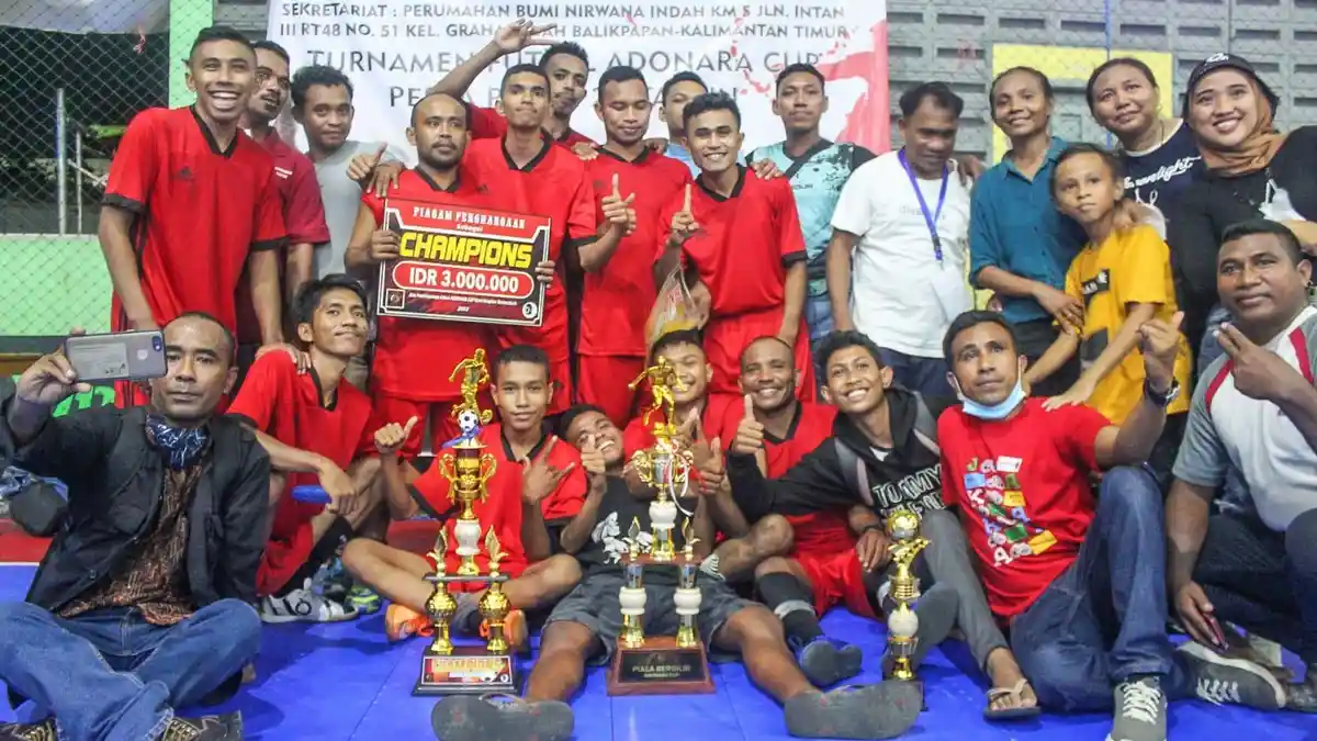Turnamen Futsal Adonara Cup 2 Balikpapan Masuk Babak Semifinal dan Final, Minggu Besok, Siapa Juara?