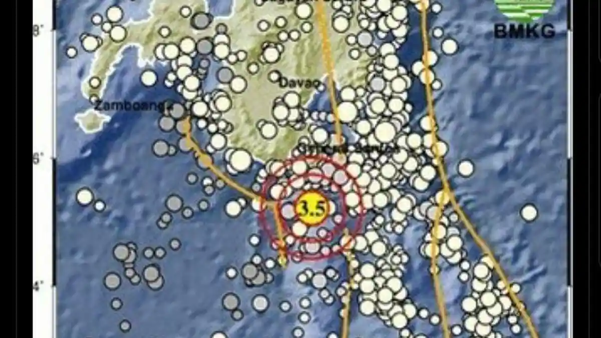 BMKG Melaporkan Adanya Gempa Bumi di Tahuna, Sangihe, Sulawesi Utara, Selasa 30 Juni 2026 - Tribunmanado.co.id