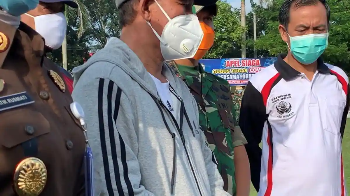 Antisipasi Corona, 7 Tim Semprot Disinfektan di Lampung Utara