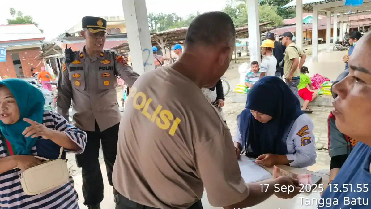 Polsek Tanah Jawa Salurkan 11 Ton Beras Murah di Simalungun, Wujud Nyata Polri untuk Masyarakat