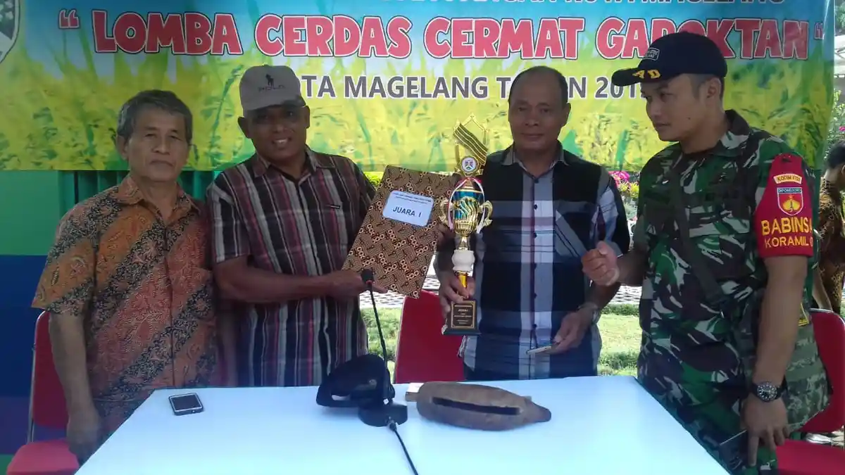 Petani di Magelang Adu Pengetahuan Bertani pada Lomba Cerdas Cermat