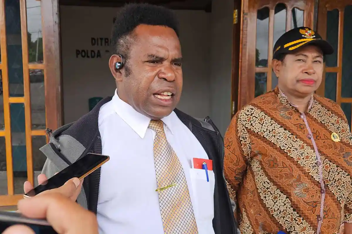 Ketua MRP Papua Tengah Lapor ke Polda Terkait Aksi Pemalangan Kantor
