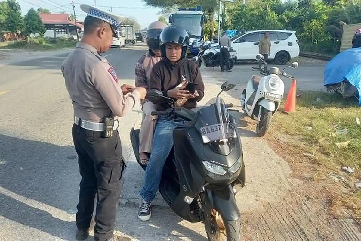 408 Tilang Dikeluarkan Polres Padang Pariaman Selama Operasi Patuh Singgalang 2024