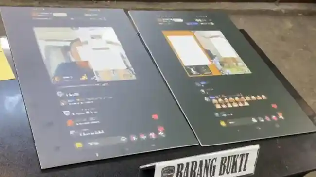 Host Live Streaming Pria Inisial IR Konten Pornografi Ditangkap Polisi, Gift Dolar Terbongkar