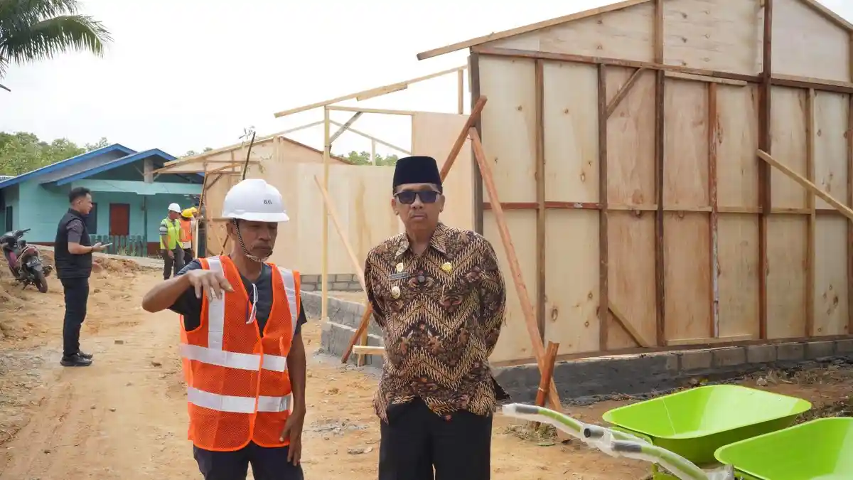Program Prioritas Presiden Masuk Natuna, Kampung Nelayan Merah Putih Mulai Dibangun di Cemaga Utara