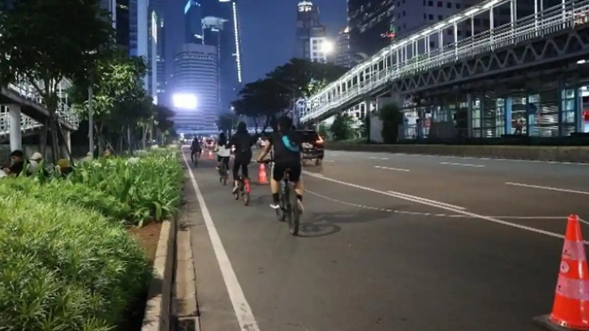Car Free Day di Jakarta Didominasi Pesepeda, Ini Tips Aman Bersepeda Selama Masa PSBB Transisi