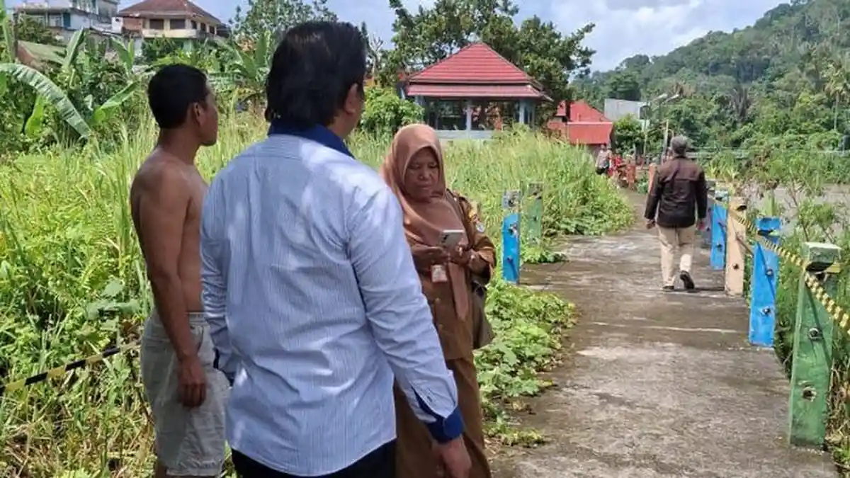 38 Batang Besi Pagar Jembatan di Lubuklinggau Hilang Dicuri, Warga Resah Saat Melintas