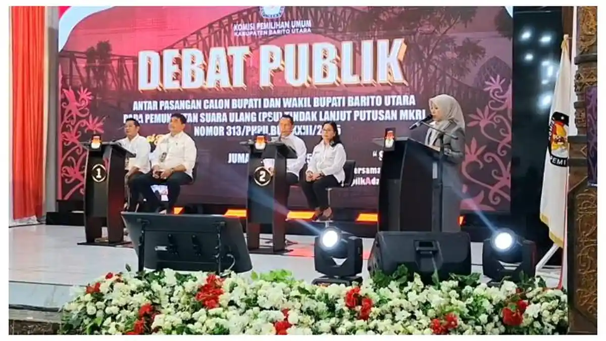 Debat Publik PSU Pilkada Barito Utara Pasca Putusan MK, Bukan Sekedar Ajang Adu Argumen