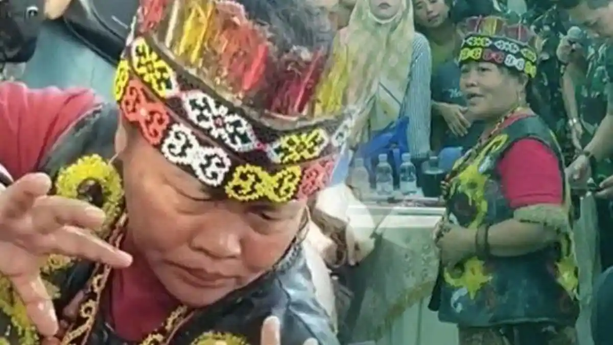 Ternyata Sosok Ida Dayak yang Viral Bukan Asli Kalimantan, Hanya Seorang Transmigran