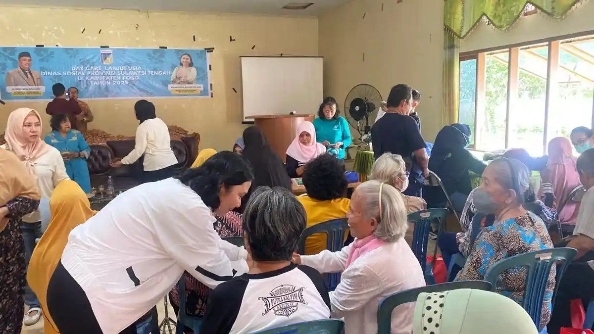 Alfiani Eliata Sallata Dorong Program Daycare Lansia di Poso, Berikan Layanan Kesehatan dan Sosial