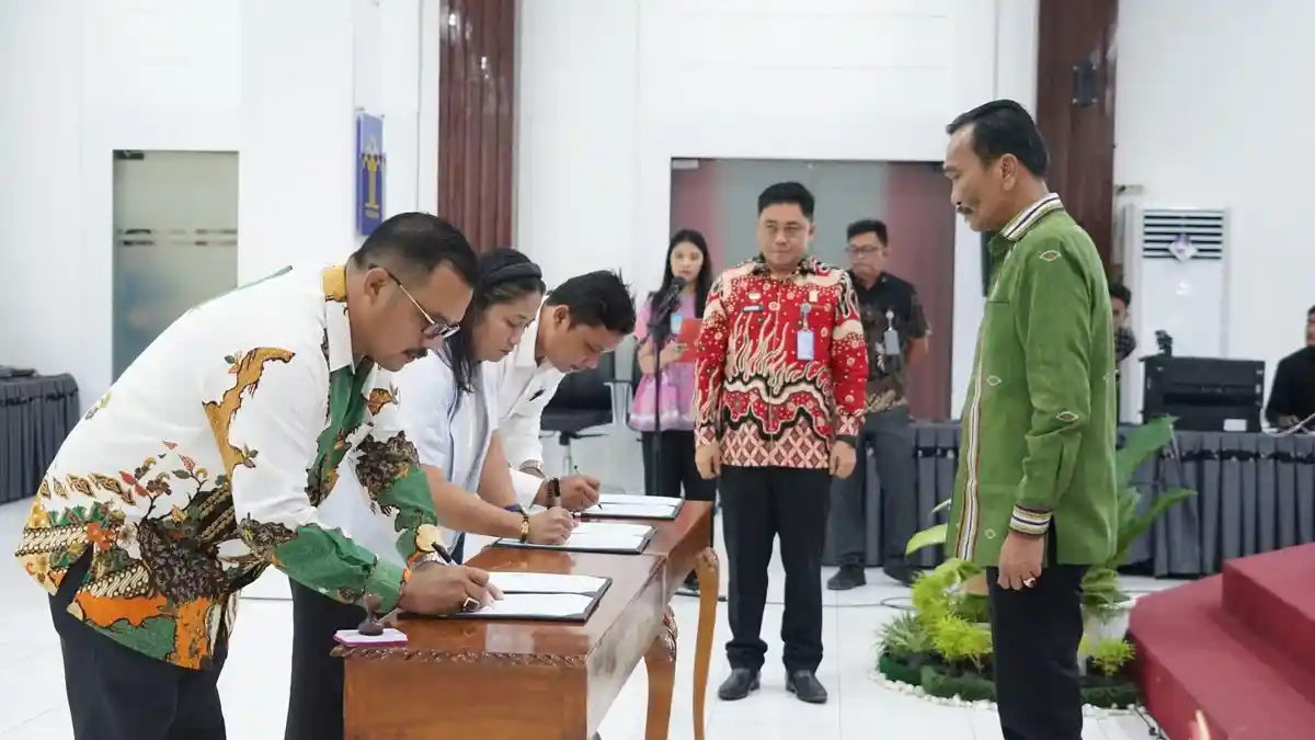Perkuat Akses Keadilan di Sumut, Kanwil Kemenkum Sumut Melaksanakan Perjanjian Bantuan Hukum