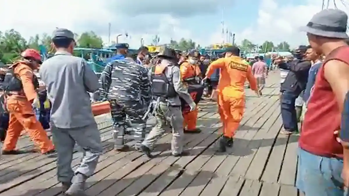 LENGKAP Data Korban Tragedi Kapal Tenggelam di Perairan Kalbar, 77 Selamat 39 Hilang 15 Meninggal
