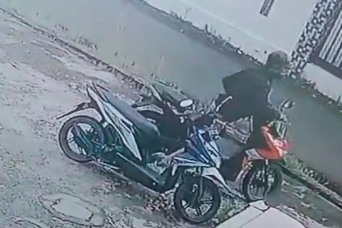 Motor Beat Karyawan Toko Dibawa Kabur Pencuri di OKI, Warga Sekitar Resah Ternyata Sering Kemalingan