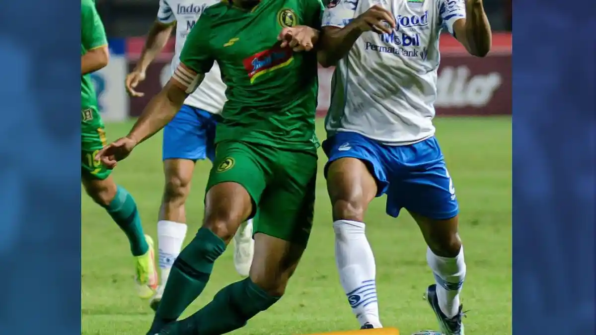HASIL PERSIB BANDUNG vs PSS SLEMAN, Boaz Solossa Sempat Cetak Gol, Babak Pertama Imbang