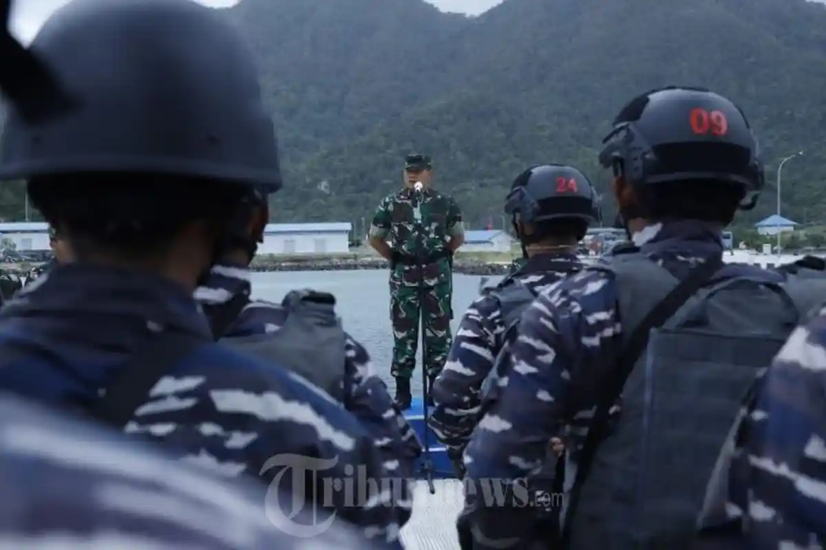 Operasi Siaga Tempur, TNI Siagakan Ratusan Prajurit dan Kapal Perang Beserta Pesawat Intai