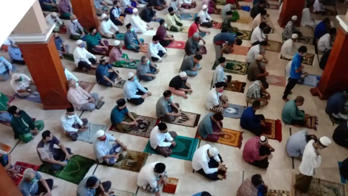 Masjid Agung Darul Muttaqin Batang Sudah Dinormalkan, Ini Protokol Kesehatan Saat Salat Jumat